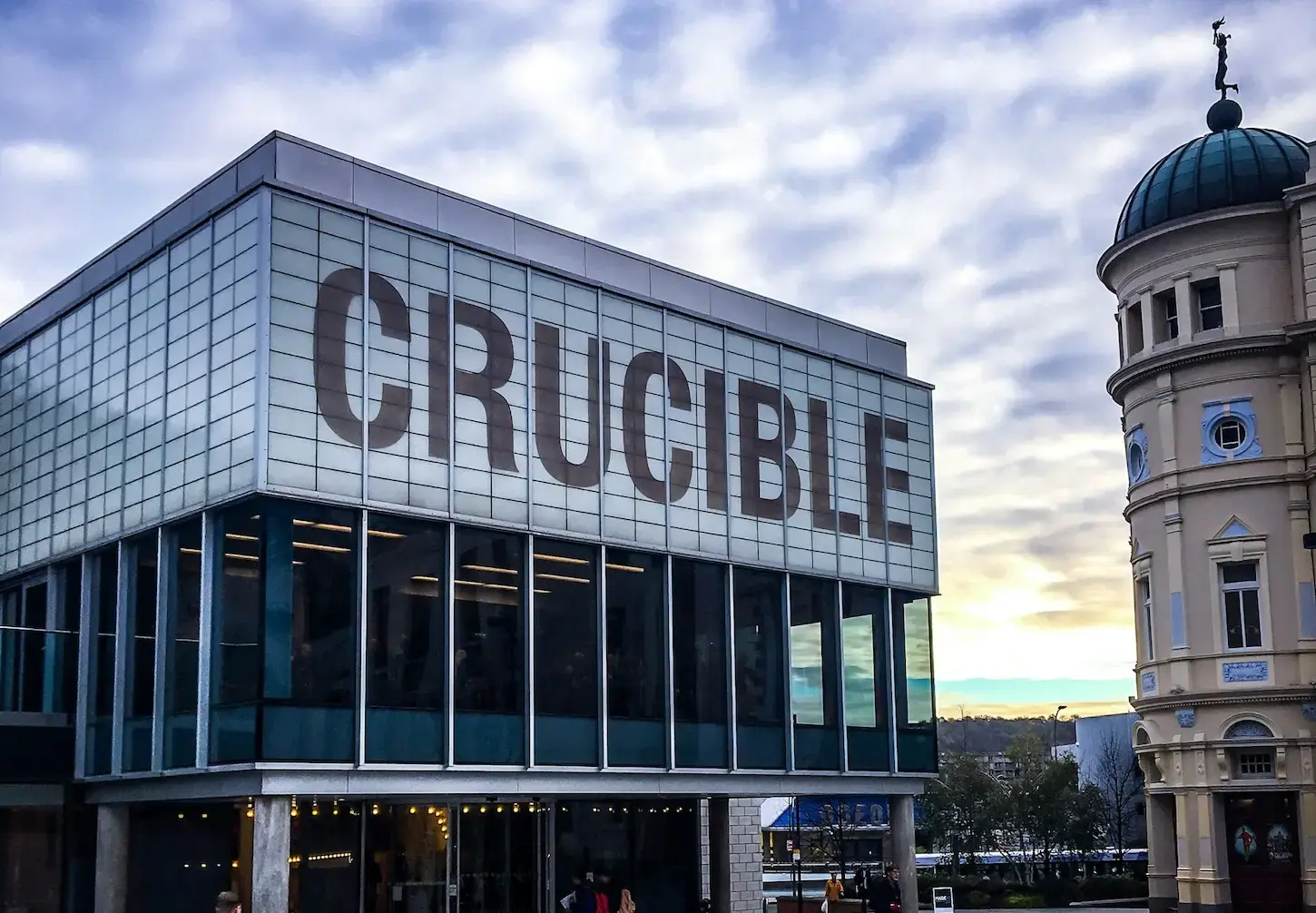 The Crucible Theatre in Sheffield, home city of Logic Web Studio